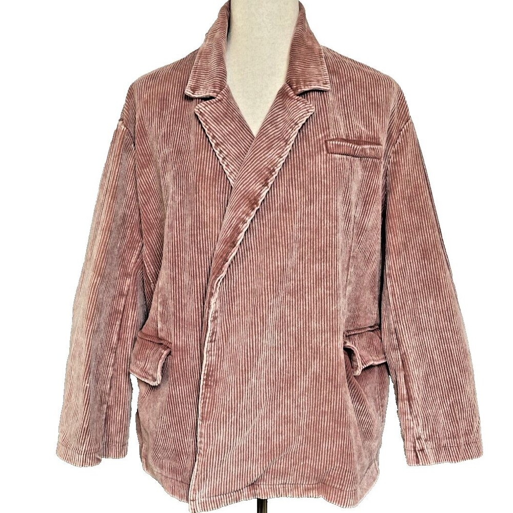 POL womens oversized corduroy wrap jacket Small 90's cottage cabincore Y2K $89